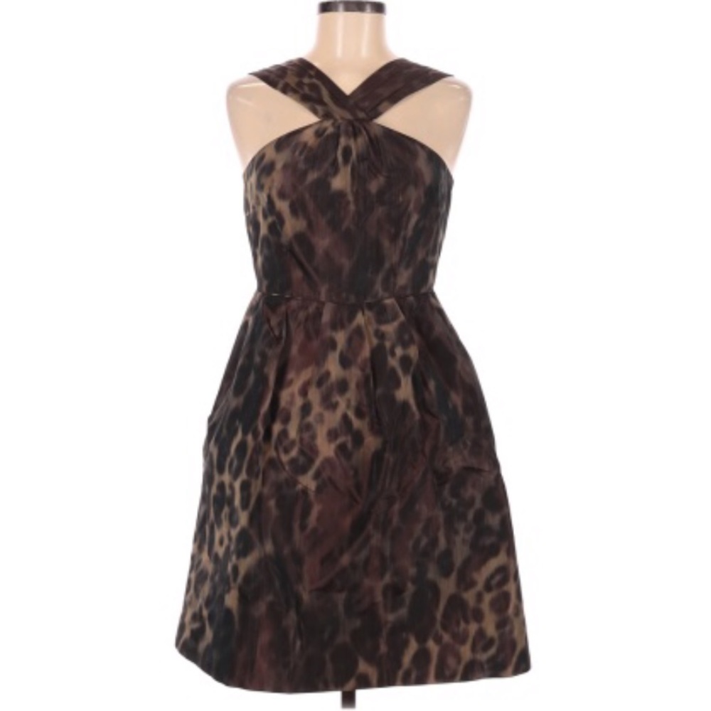 Banana Republic Leopard Print Mini Dress
